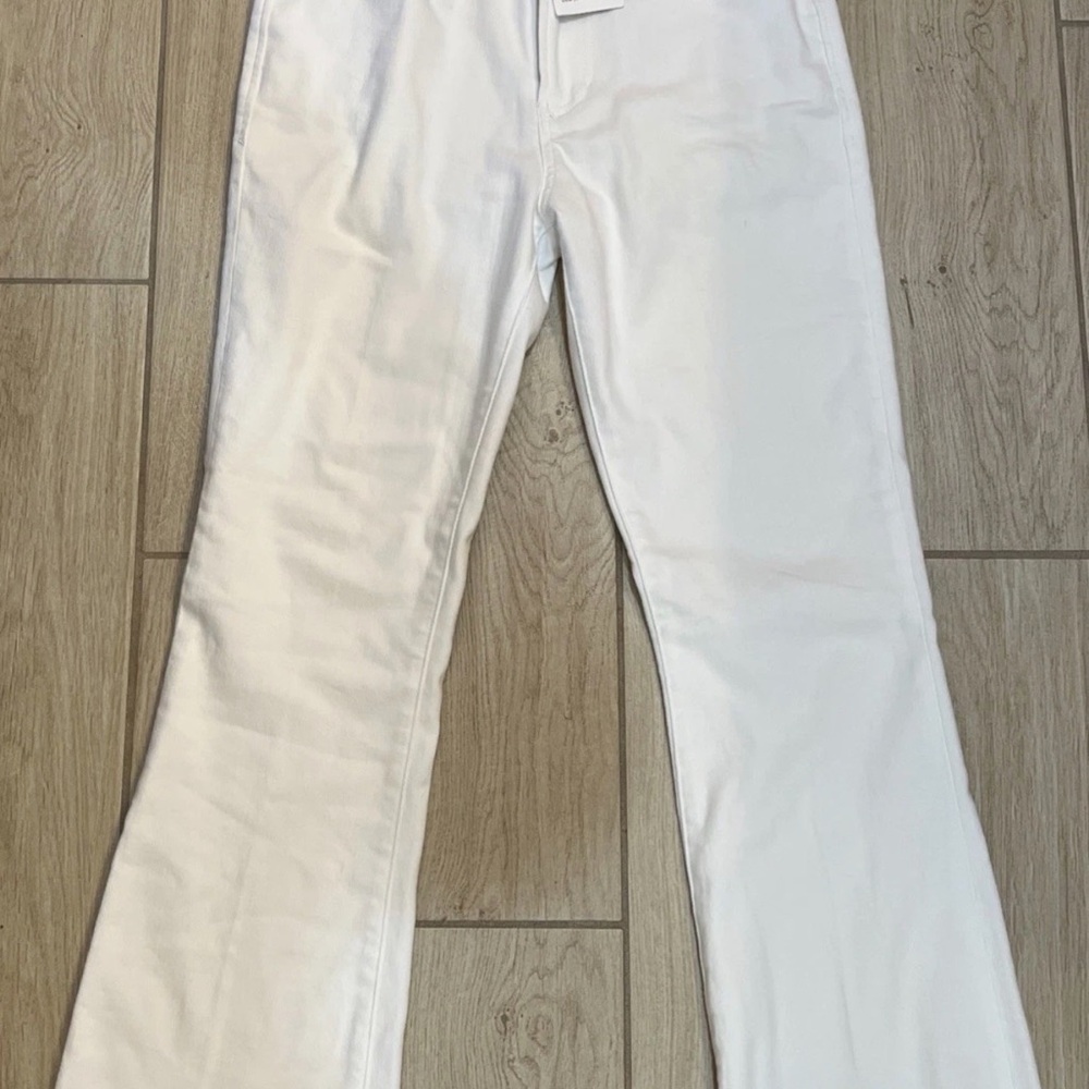 Dear John White Flare & Wide Leg Jeans